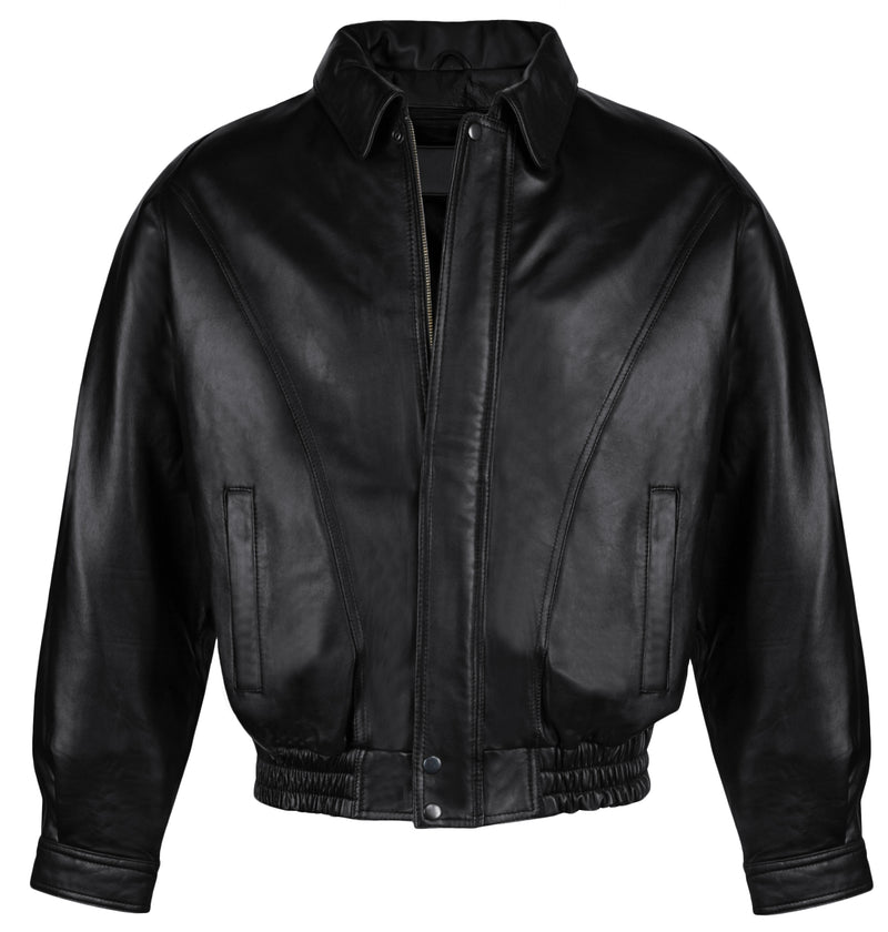 Men's Bomber Leather Jacket