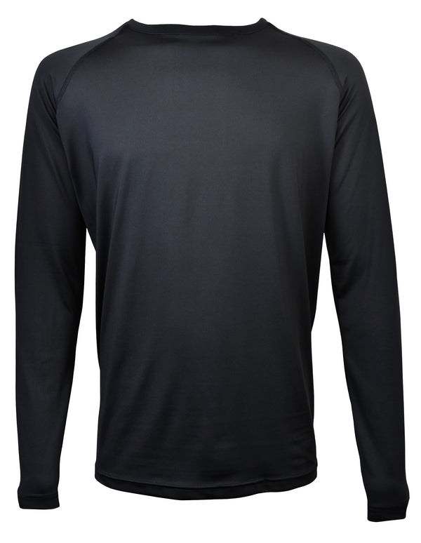 Men's Poly/Spandex Crewneck L/S Shirt