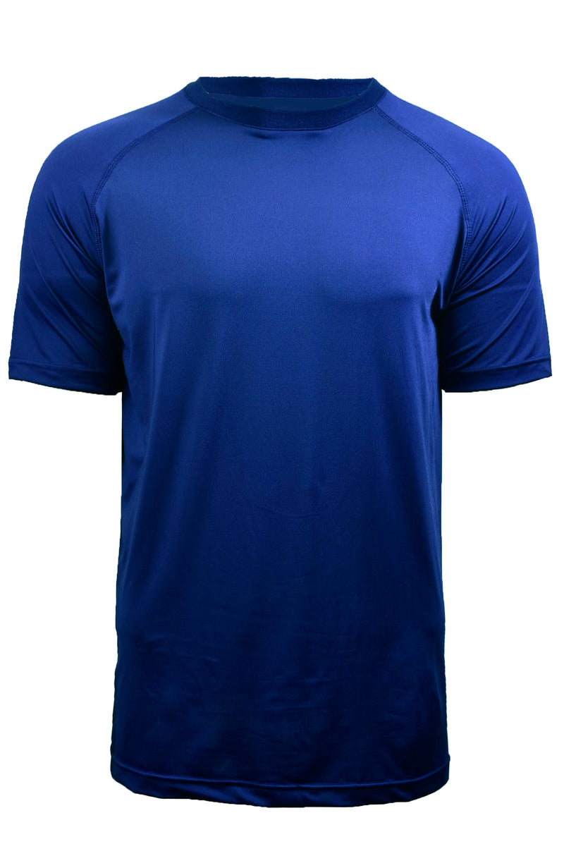 Men's Poly/Spandex Crewneck S/S Shirt