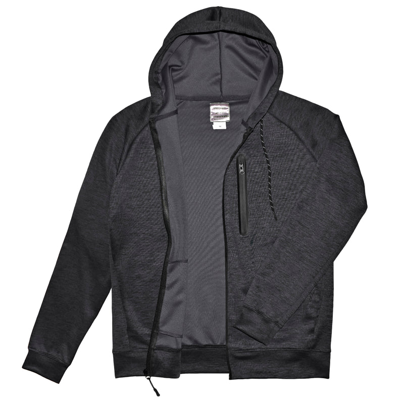 Men's Heather Knit Hoodie