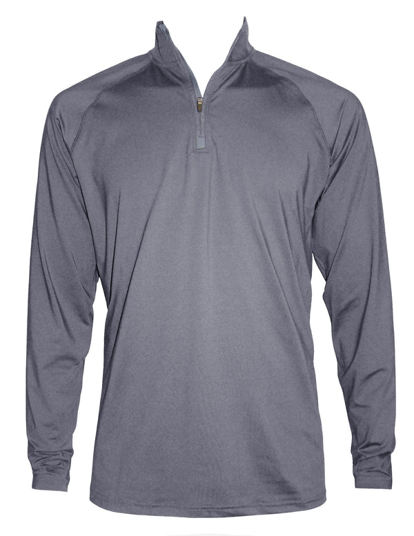 Men's Poly/Spandex Performance 1/4 Zip Shirts