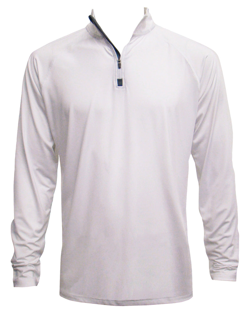 Men's Poly/Spandex Performance 1/4 Zip Shirts