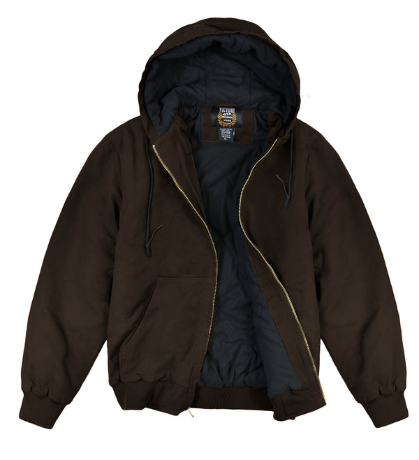 Men's Hooded Canvas Jacket