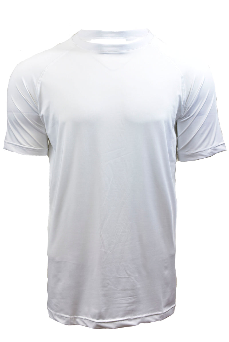 Men's Poly/Spandex Crewneck S/S Shirt