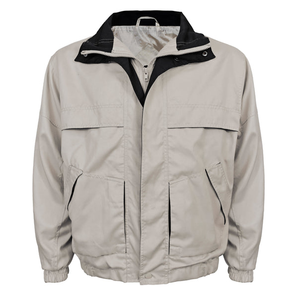 Men's 100% Polyester Zipper Jacket