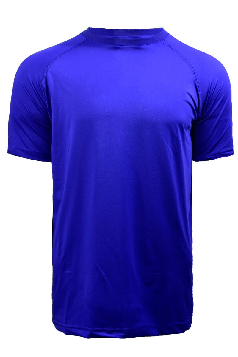 Men's Poly/Spandex Crewneck S/S Shirt