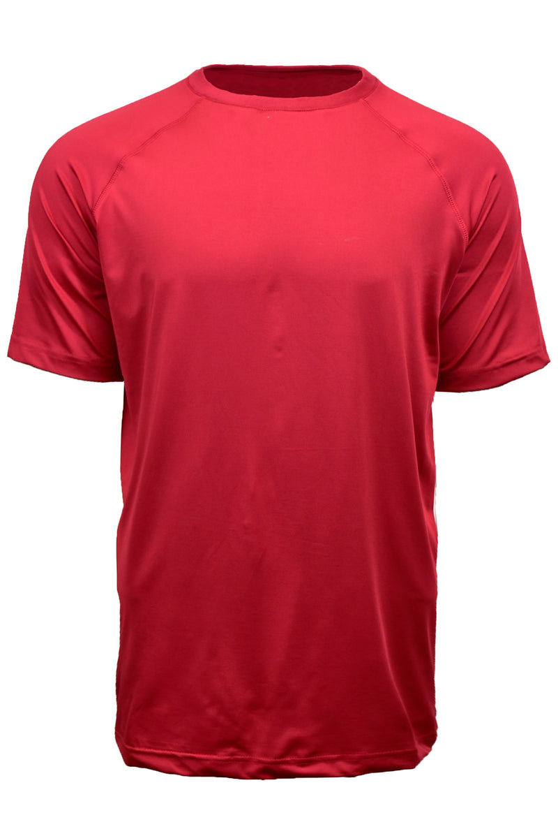 Men's Poly/Spandex Crewneck S/S Shirt