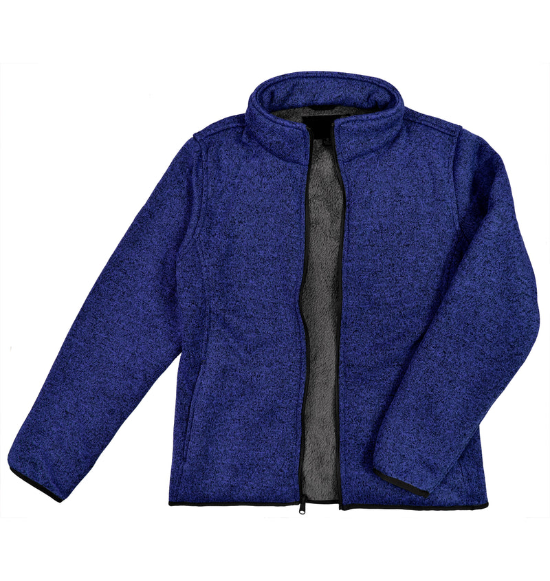 Ladies' Bonded Knitting Zip Jacket – victorybrands.shop