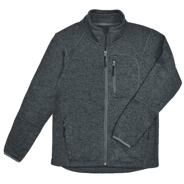 Men's Heather Fleece Jacket