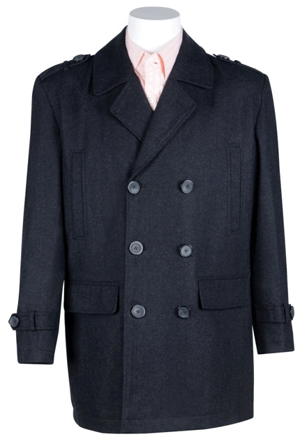 Men's Wool Blend Peacoat