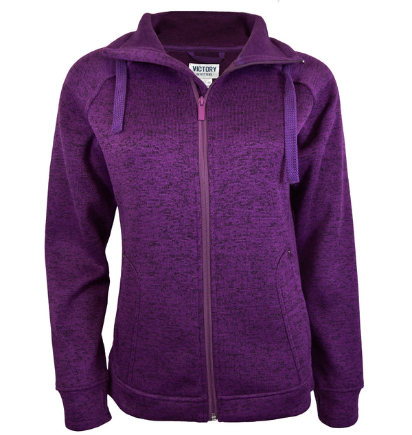 Ladies' Cowl Neck Fleece Jacket